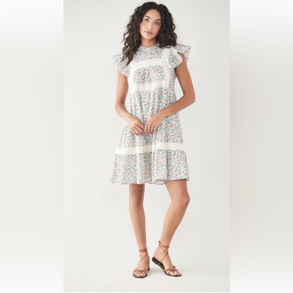 Sea New York Floral Print Knee-Length Dress. Size, 0.